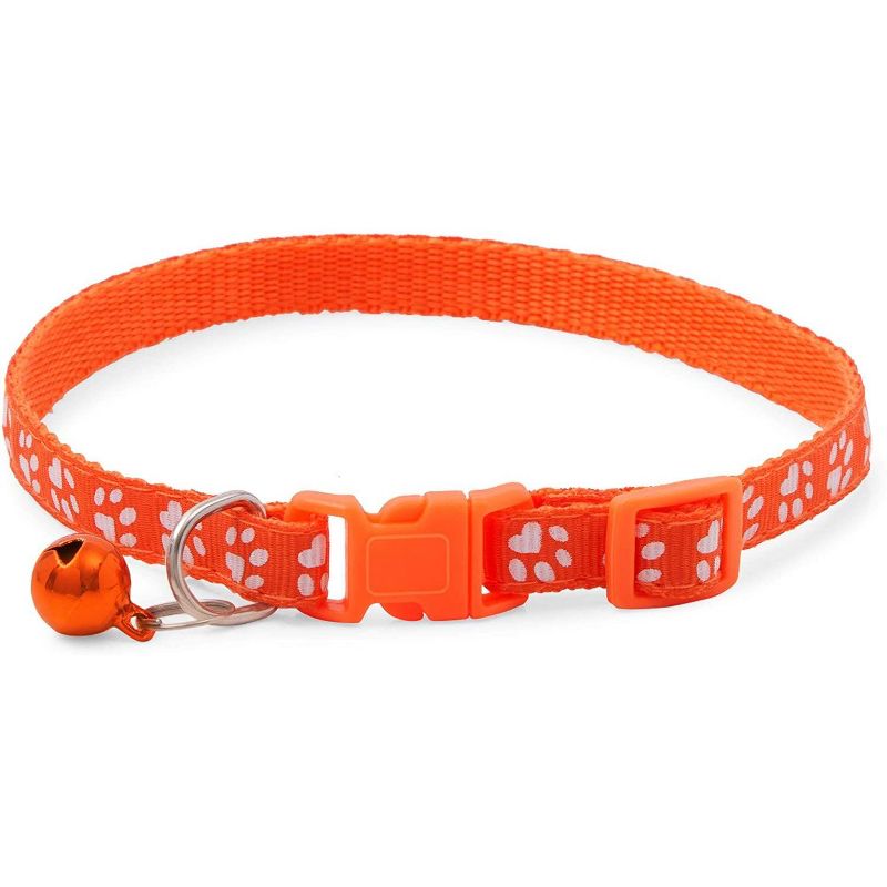 Country Brook Petz(R) Pink Leopard Print Cat Collar