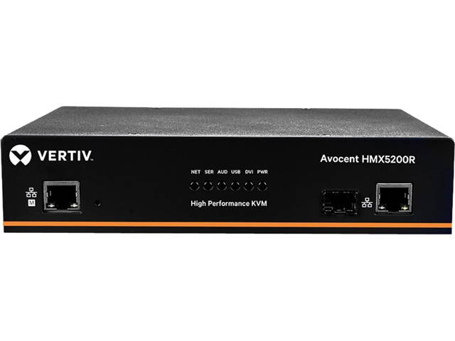 Vertiv Avocent HMX6200R-001 HMX6200R - IP KVM Receiver| USB 2 RX Dual DVI-D Audio SFP