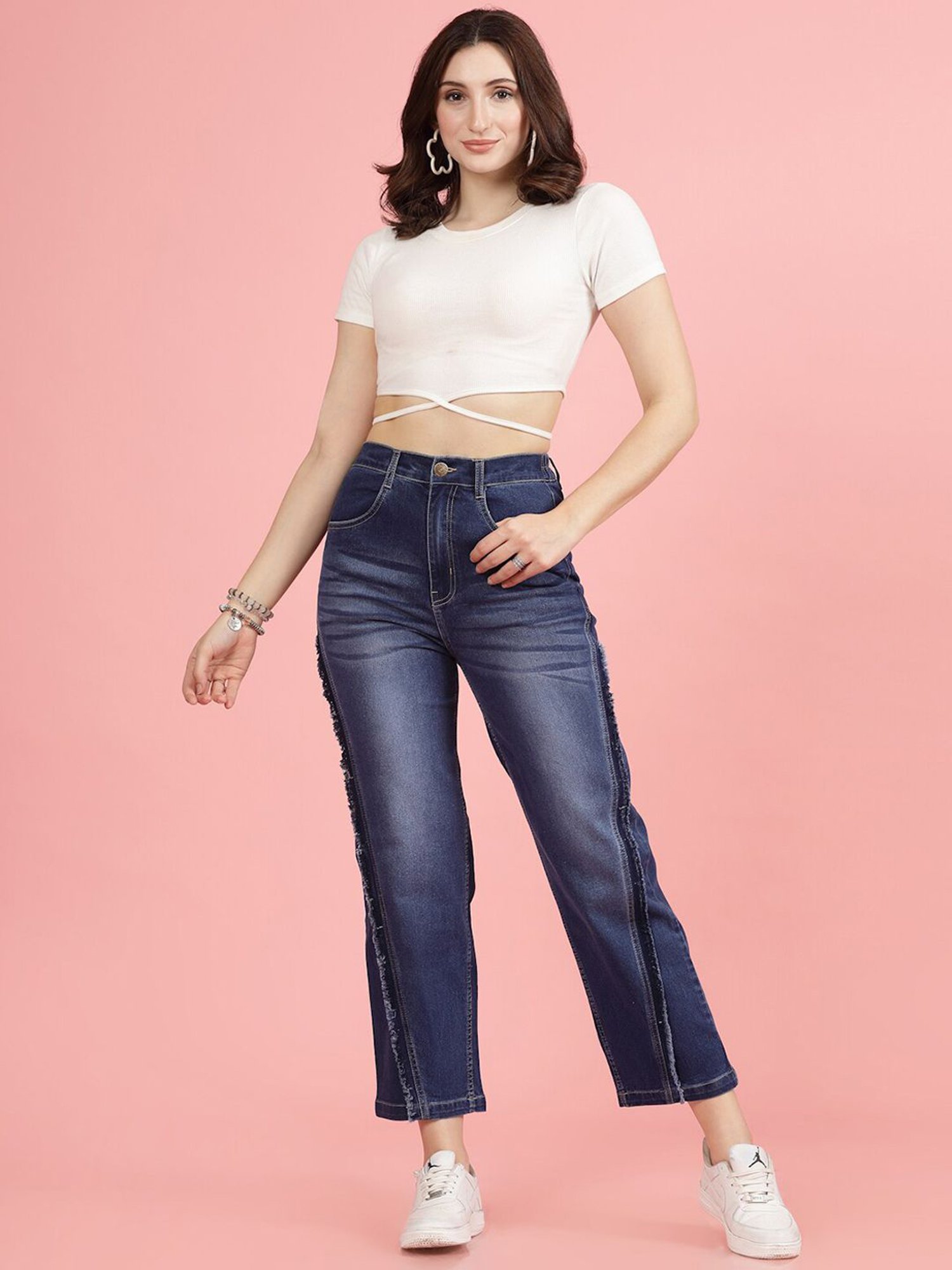 Melon by PlusS Blue Regular Fit Jeans