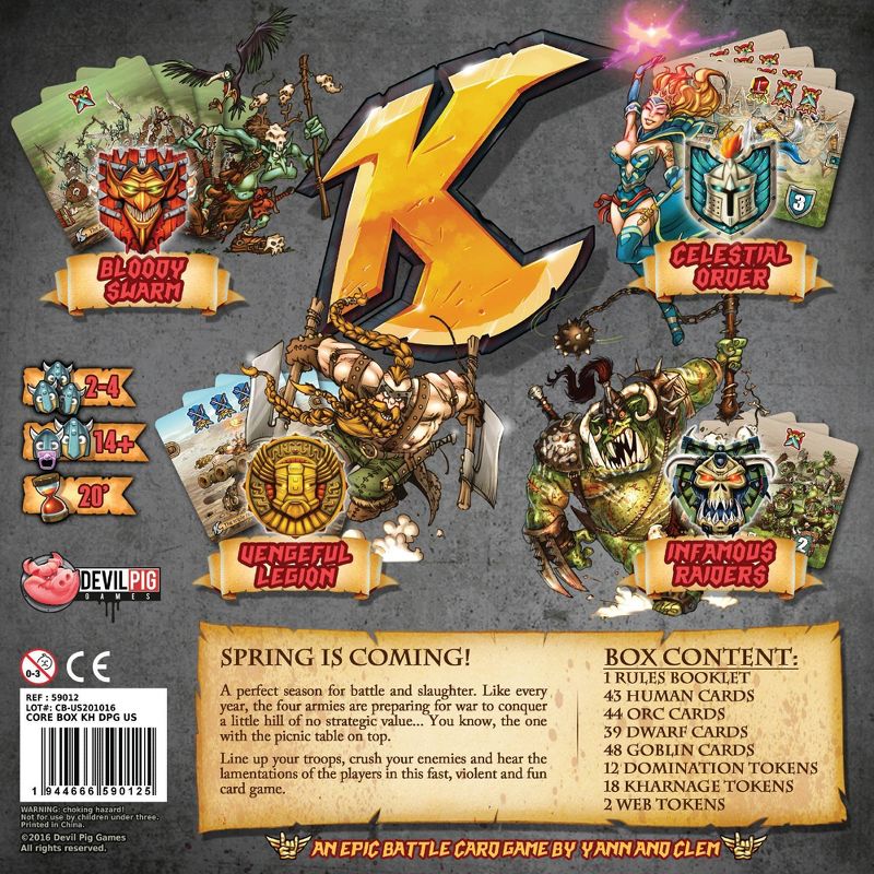 Kharnage Board Game