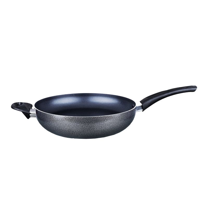 Victoria Cast Iron Wok with Stability Base 14" Black