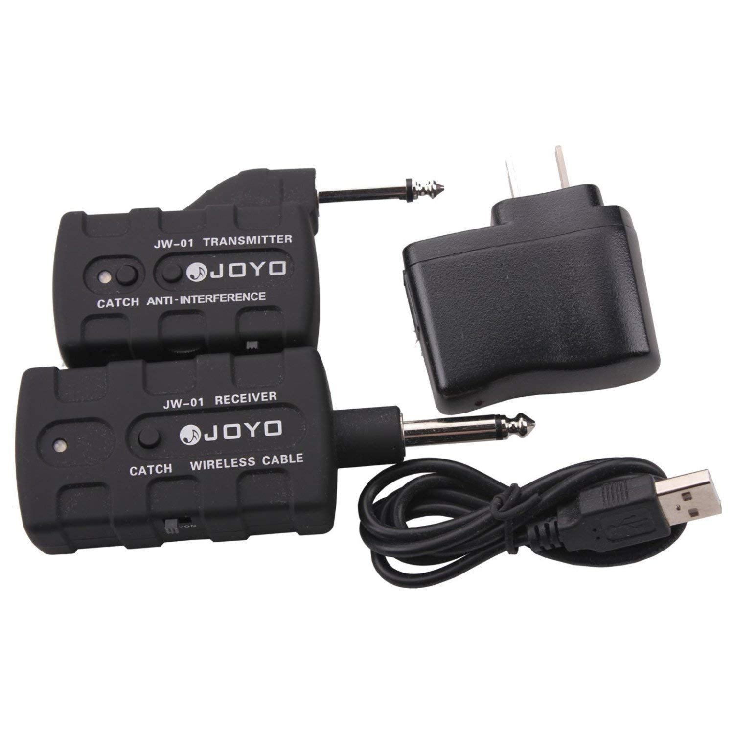 JOYO JW-01 Rechargeable 2.4Ghz Audio Wireless Digital Guitar Transmitter Receiver