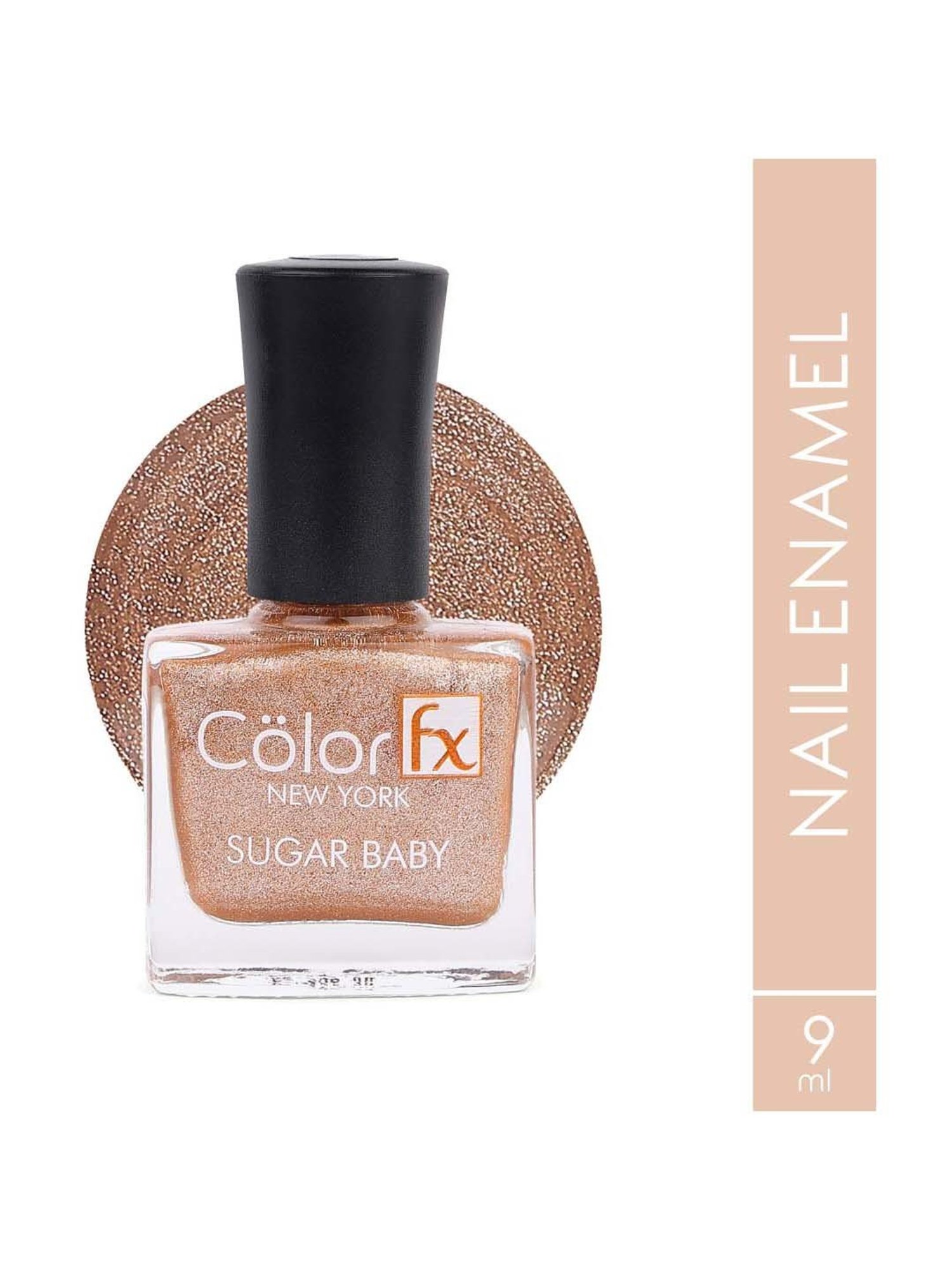 Color Fx Shimmery Matt, Nail Enamel, Bronze Copper  - 9 ml