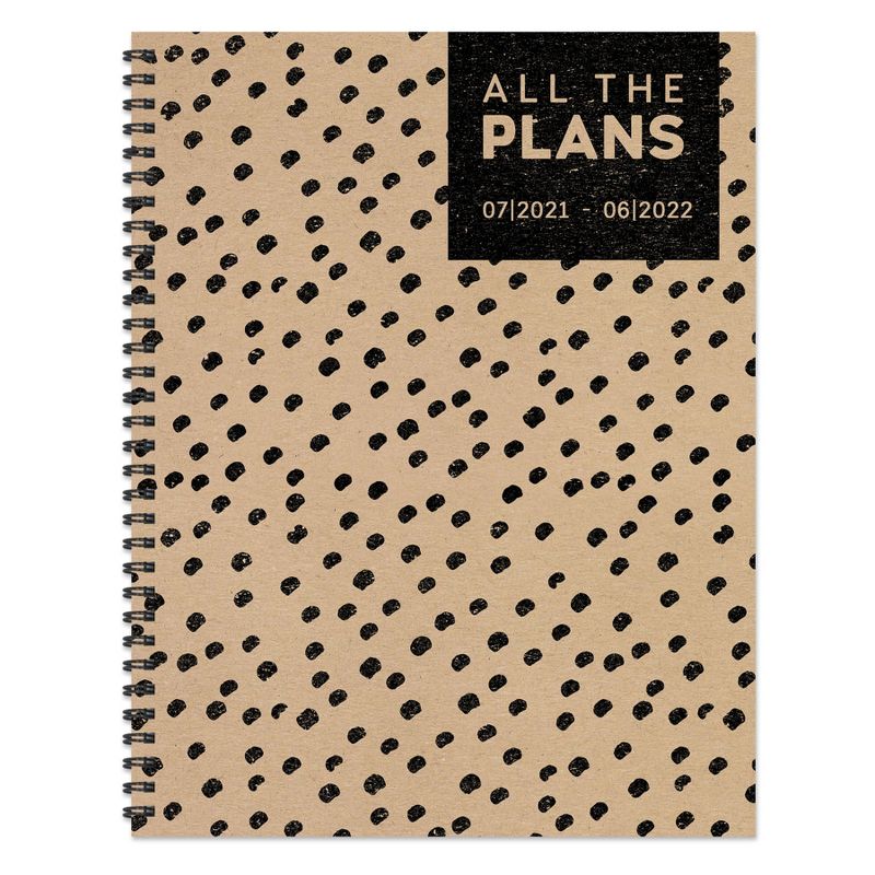 Undated Teacher Planner 8.5" x 11" Large Weekly Lesson Plan Book Botanical Floral - TF Publishing