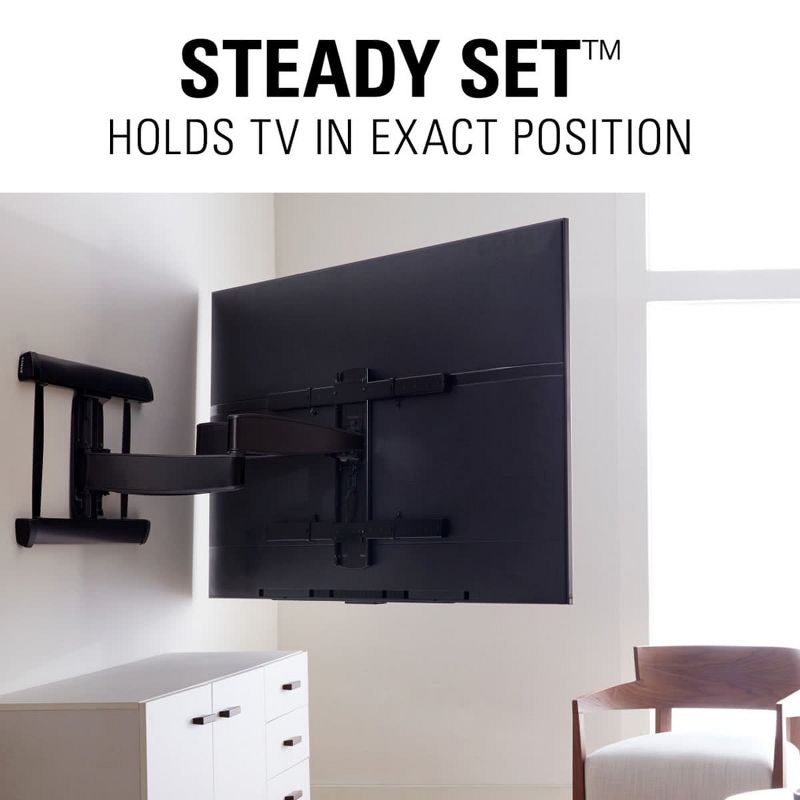 Sanus VXF730-B2 Extra Large Full Motion TV Mount for 46" - 95" TV