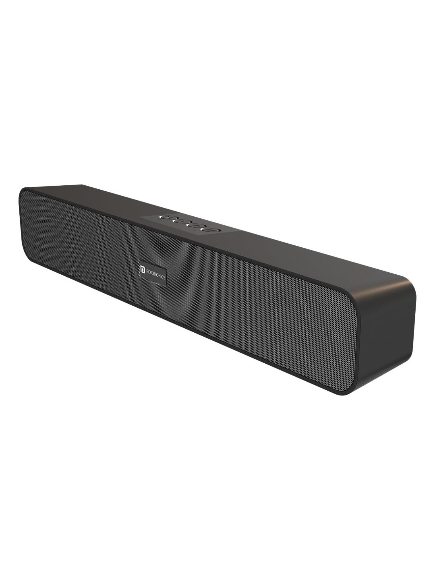 Portronics Decibel 24 | 10W Bluetooth Soundbar Speaker With In Built Mic (Black)