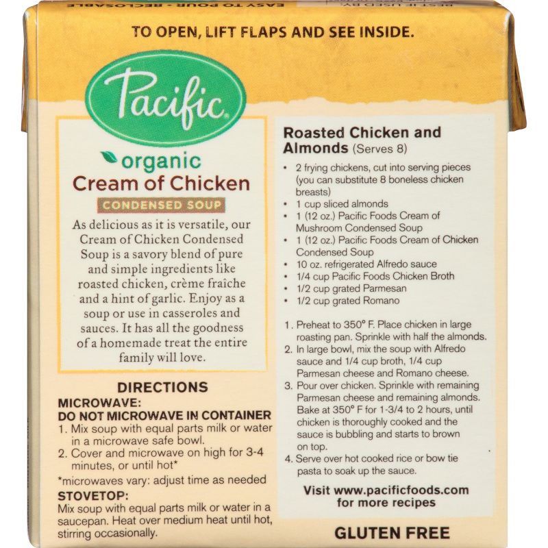 Pacific Foods Organic Cream of Chicken Condensed Soup - 12oz