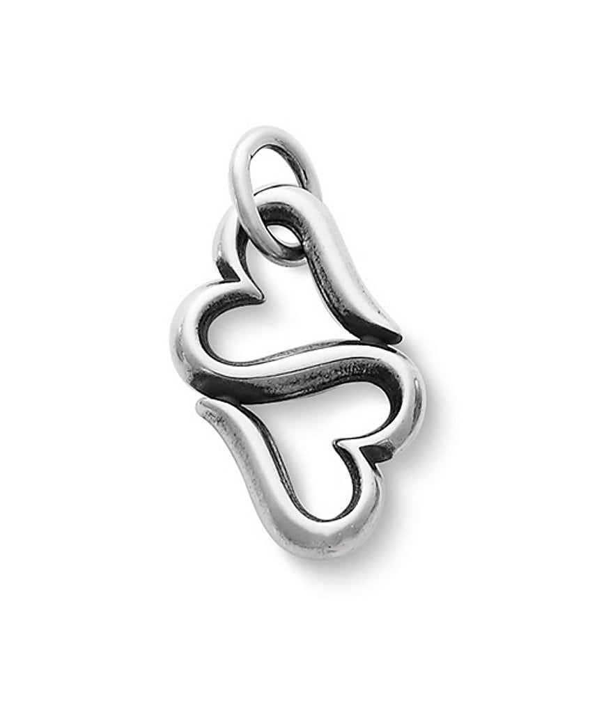James Avery Heart To Heart Sterling Silver Charm