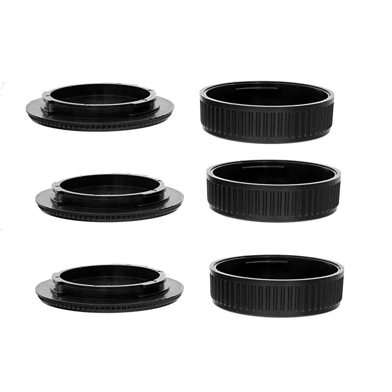 Rear Lens Cap for Pentax K Mount PK Lens Cap Kmount Lens Rear Cover PK Camera Body Cap for Pentax K K70 K1 K3 II KS2 KS1 K3 K50 K30 K5 IIs K5 II K5 K500 K50 K30 Kx K7 Km