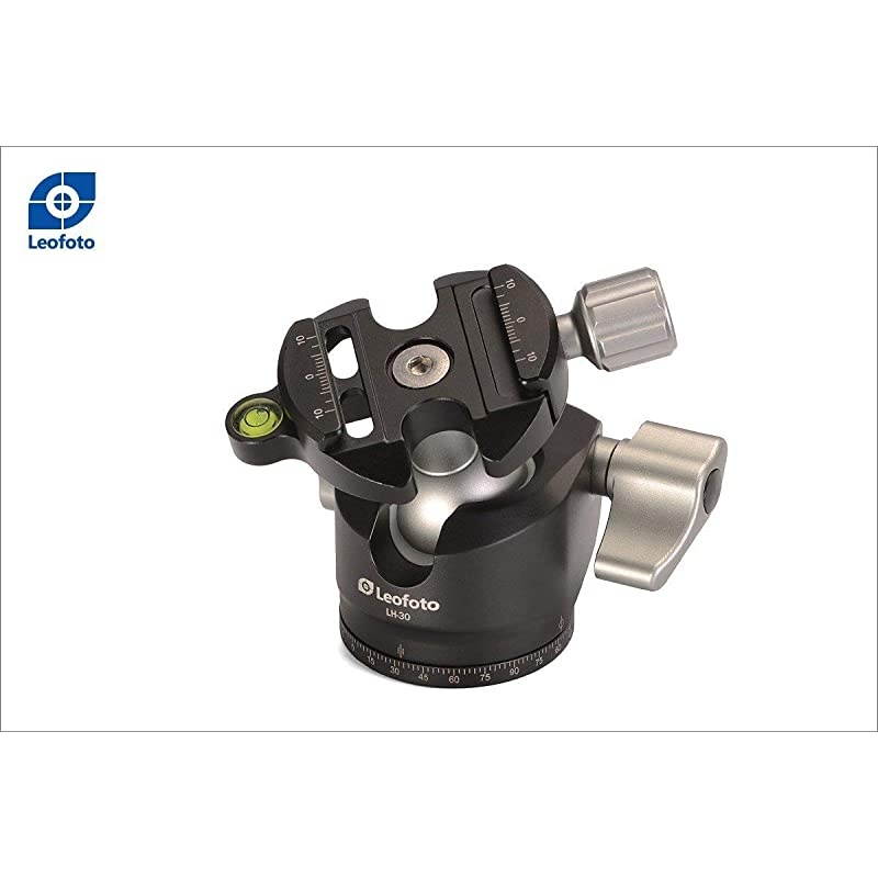 LH30 30mm Low Profile Ball Head Arca RRS Compatible w Independent Pan Lock