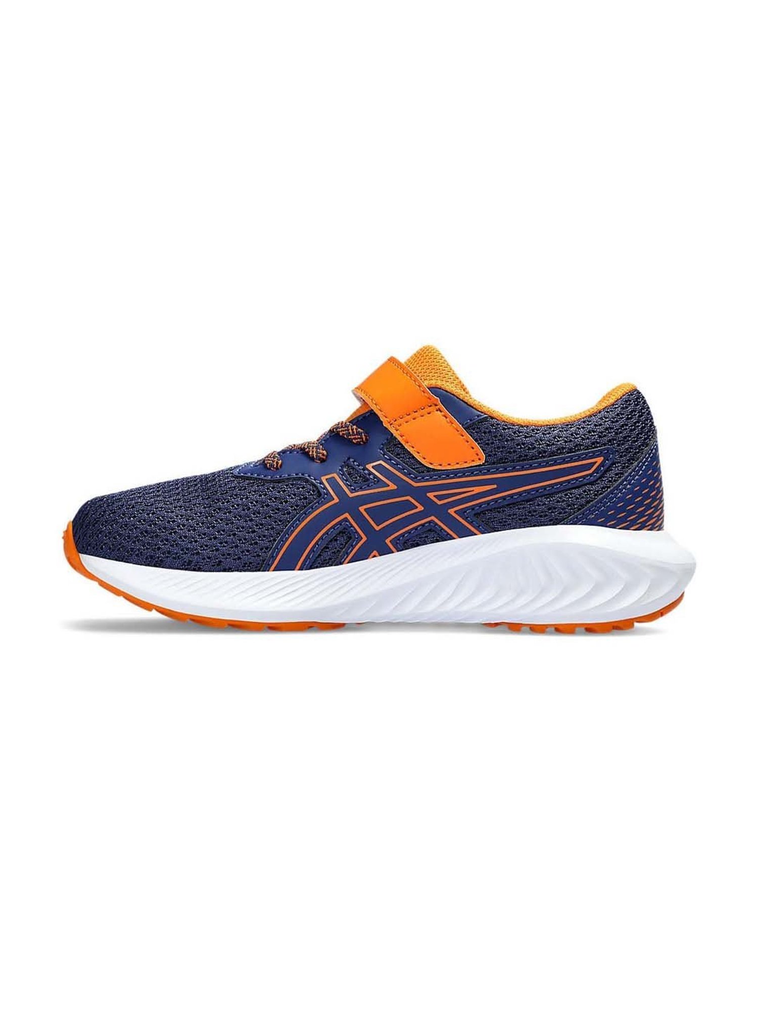 Asics Kids PRE EXCITE 10 PS Ocean Blue & Orange Running Shoes