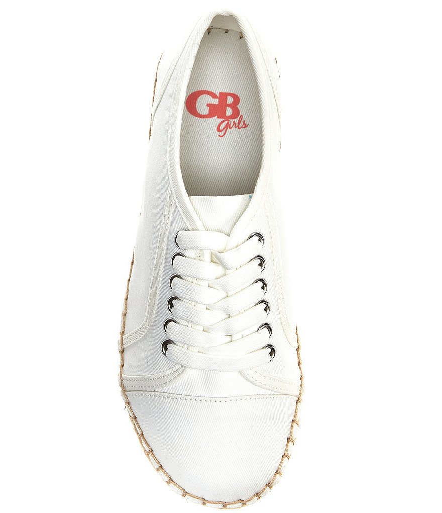 GB Girls' Flora-Girl Canvas Espadrille Sneakers (Youth)