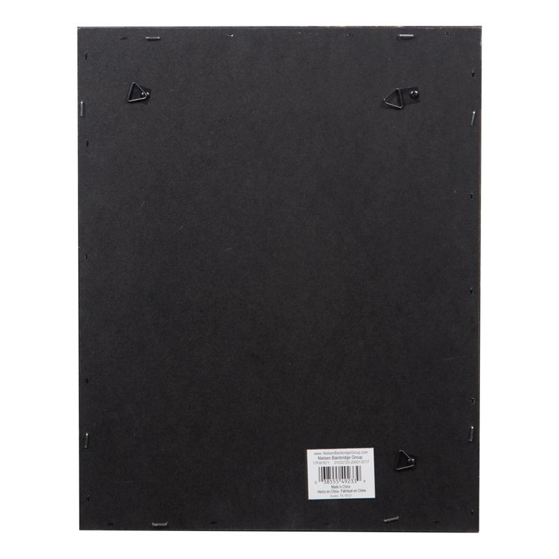 12" x 15" Distressed Shadow Box - Black - Gallery Solutions