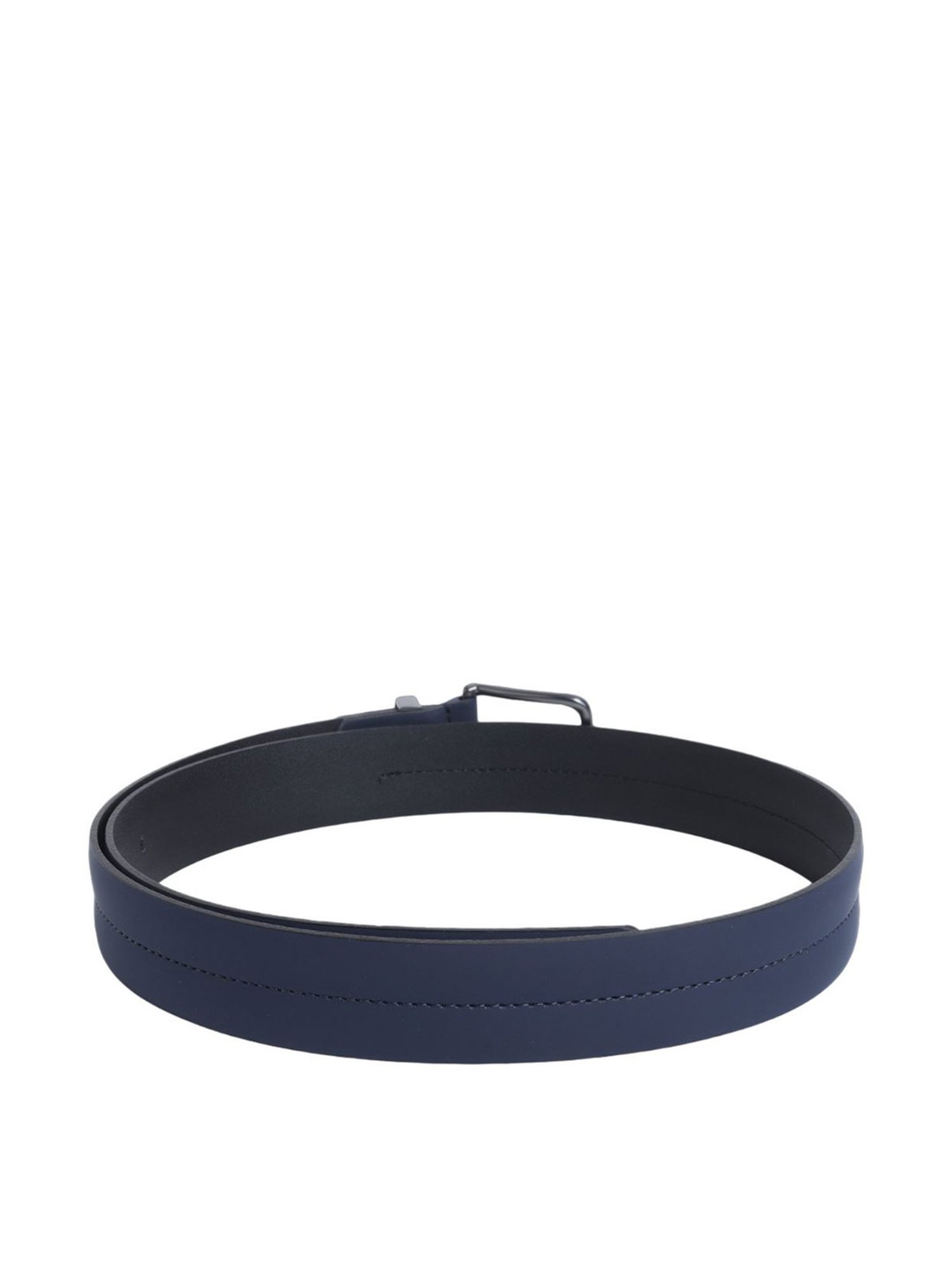Antony Morato Navy PU Solid Waist Belt