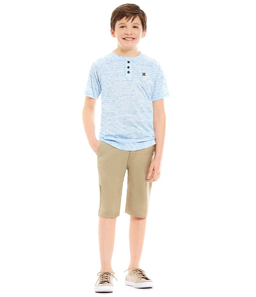 RVCA Big Boys 8-20 Camo Yogger Stretch Athletic Shorts