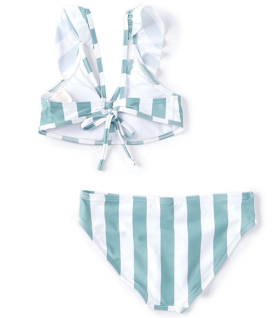 Splendid Big Girls 7-14 Stripe Romper Swimsuit Coverup