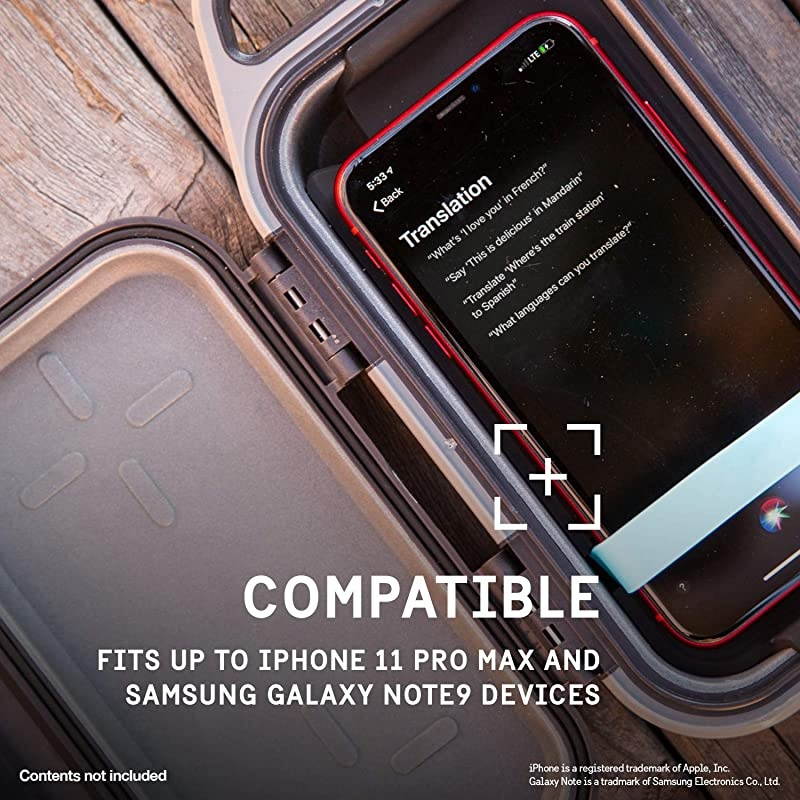 Go G40 Case with 10000mAh Portable Charger battery and Wireless Qi Charging Grey