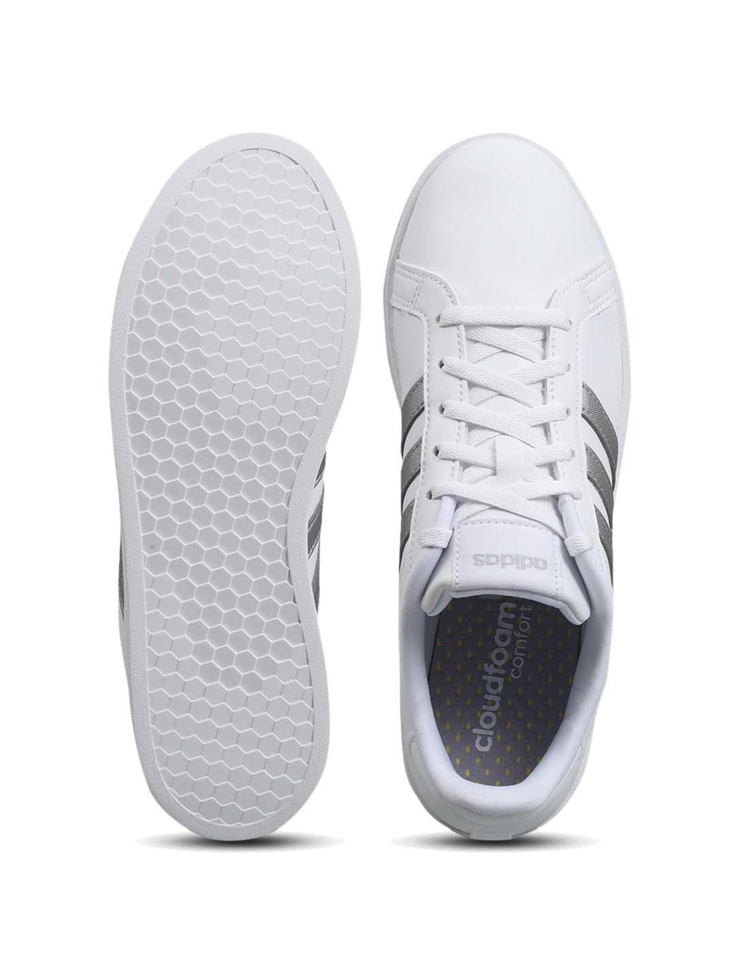 Adidas Women's COURTPOINT White Tennis Shoes