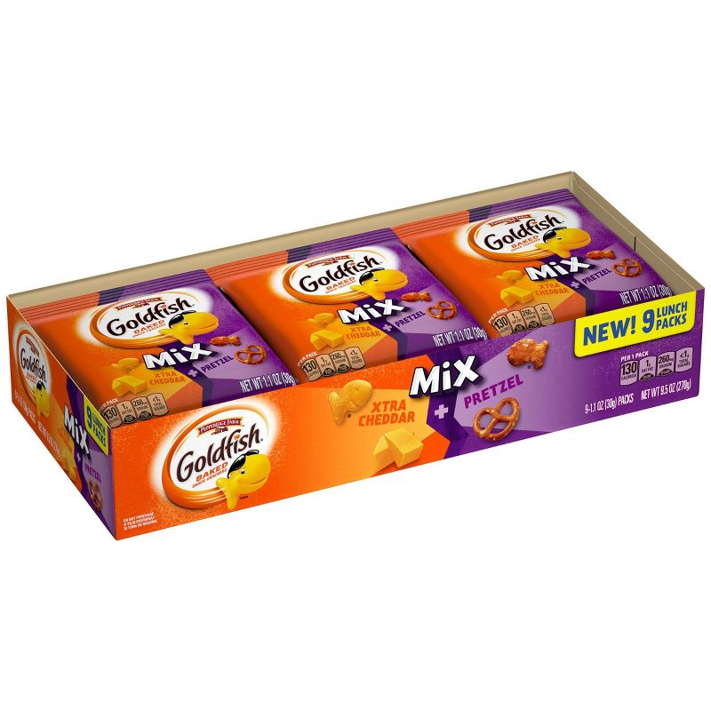 Goldfish Mix Traypack - 8.1oz/9ct