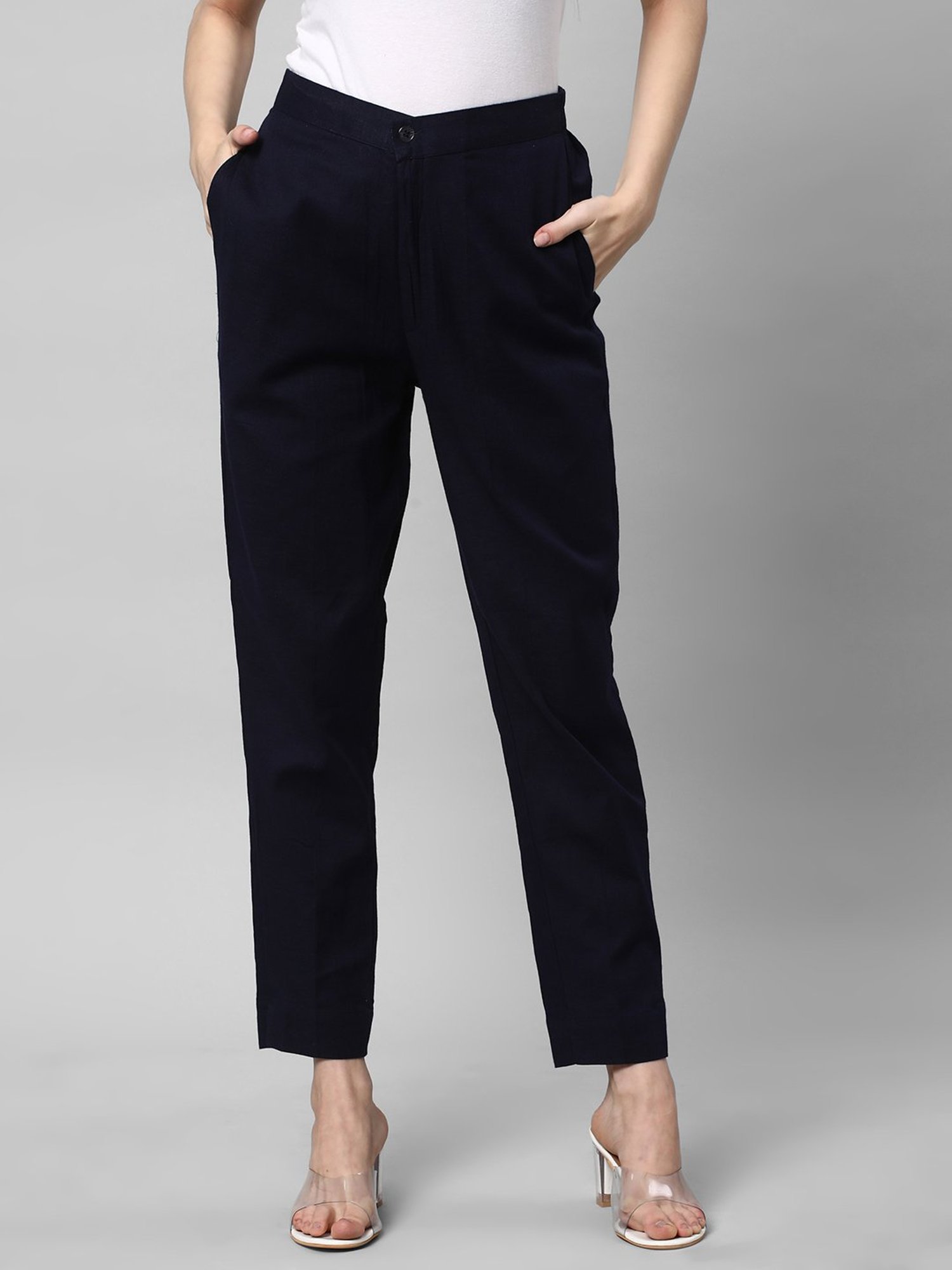 Kami Kubi Navy Linen Pants