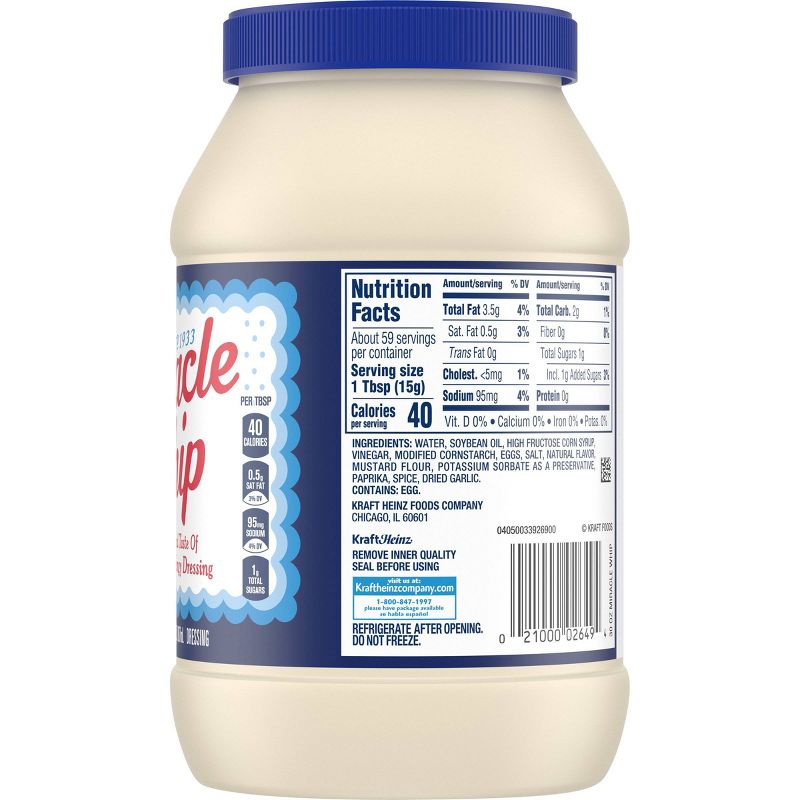 Kraft Miracle Whip Dressing Original - 30oz