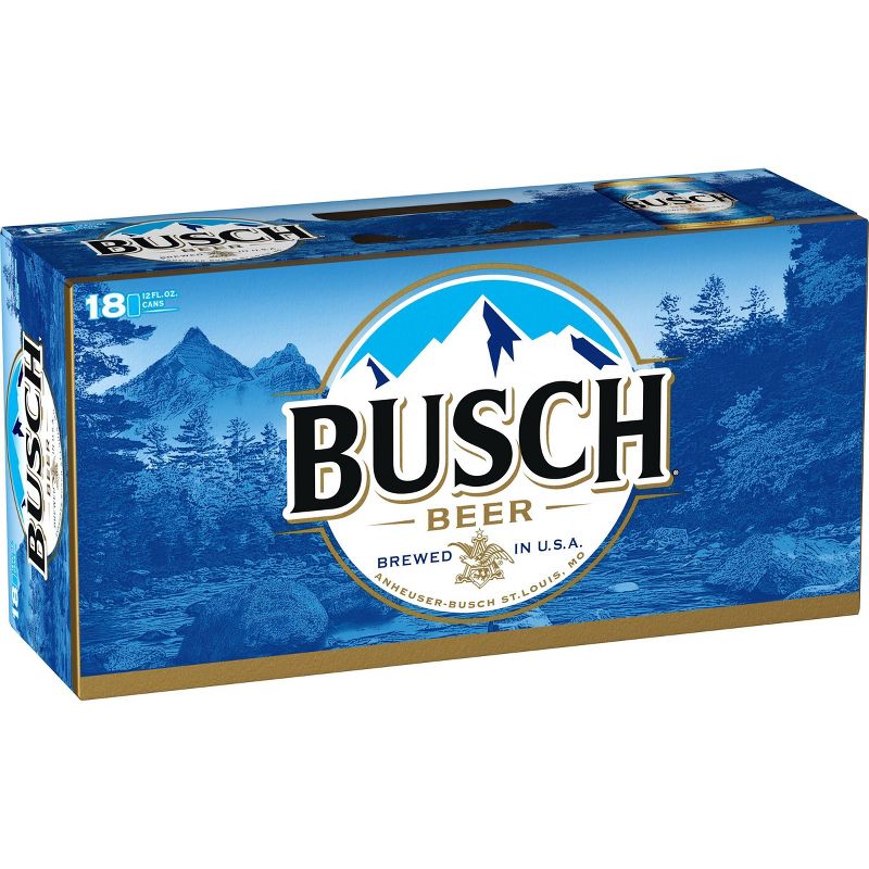 Busch Beer - 18pk/12 fl oz Cans