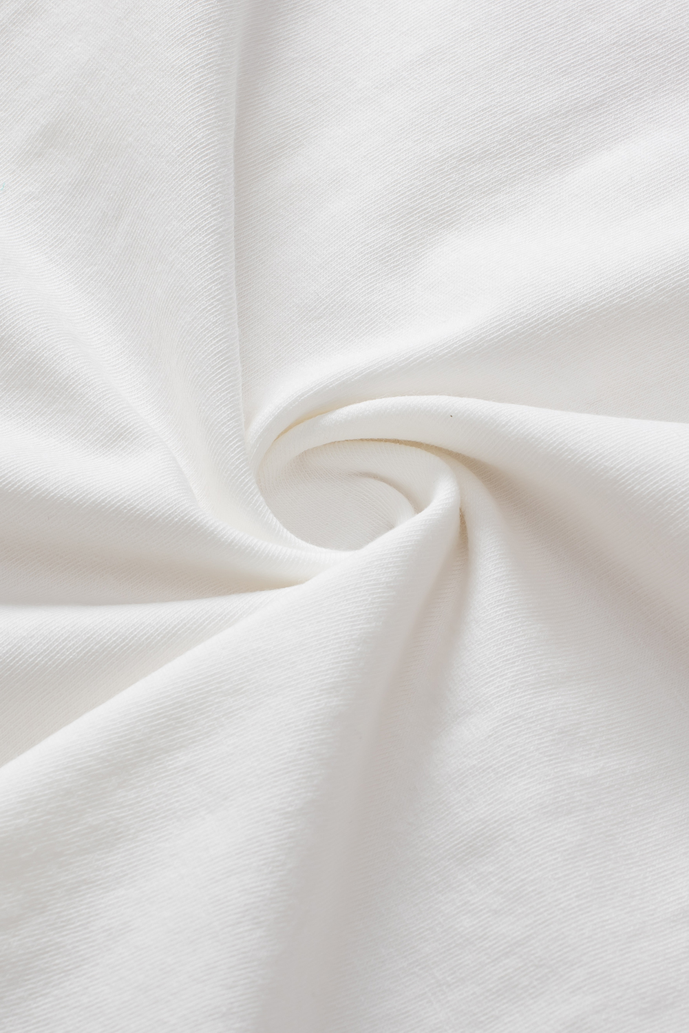 White Tie-dye Print Oversized Boyfriend T Shirt