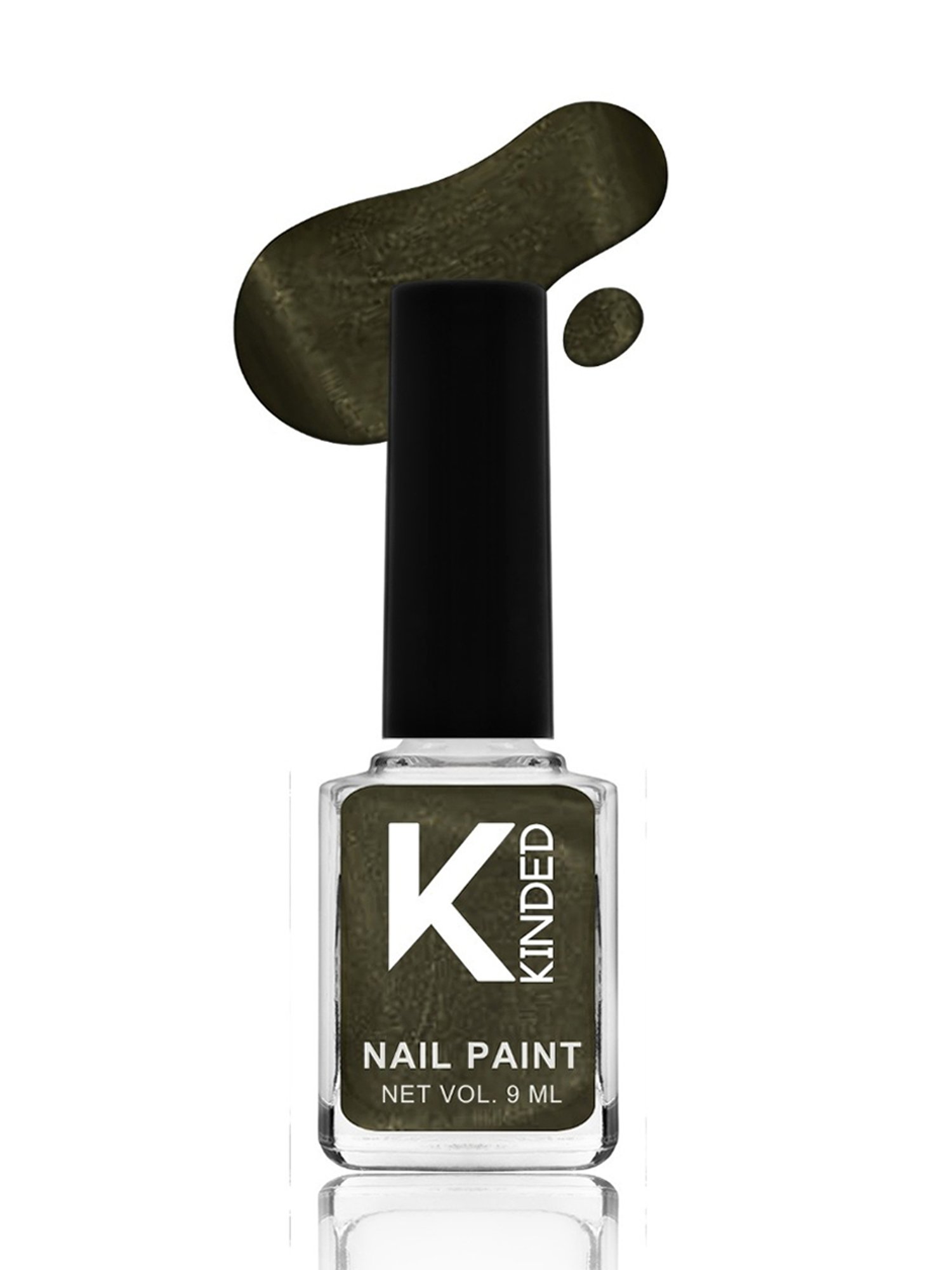 KINDED Nail Paint 08 Metallic Bronze Green - 9 ml