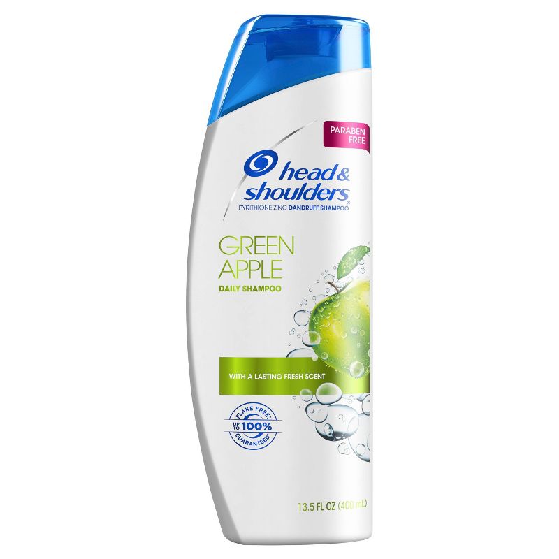 Head and Shoulders Green Apple Daily-Use Anti-Dandruff Paraben Free Shampoo - 13.5 fl oz