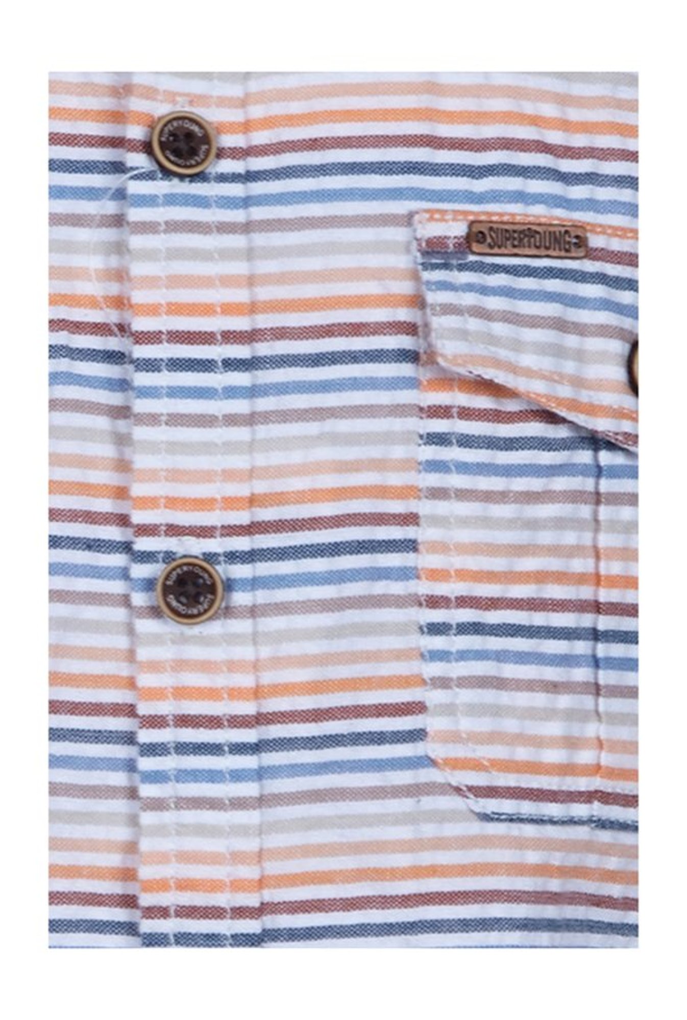 Superyoung Boys Multicolor Striped Shirt