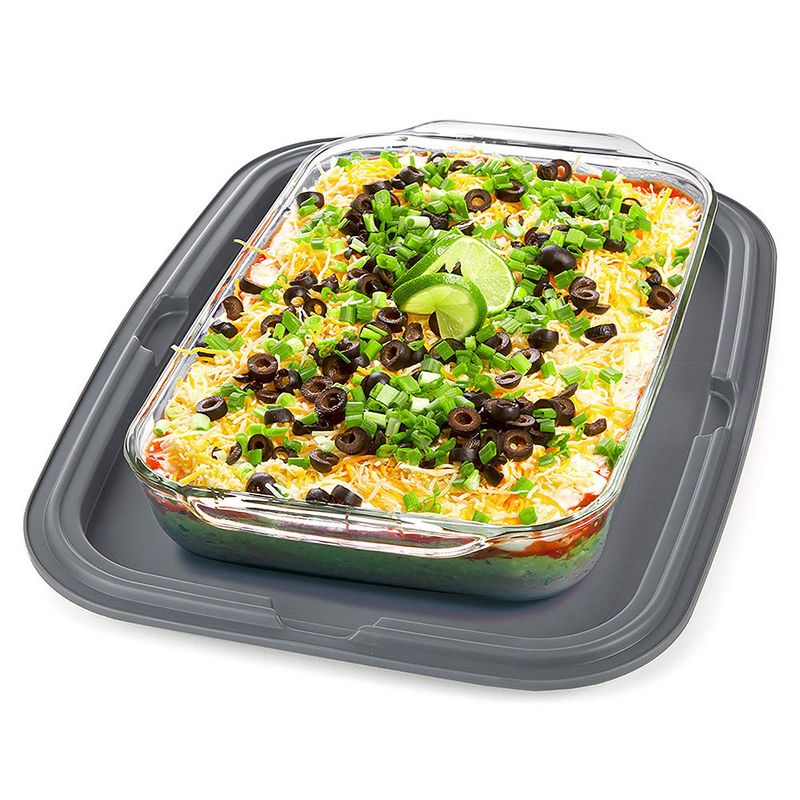 Progressive BCC-7 Prepworks Collapsible Entertaining Carrier w/ Deviled Egg Tray