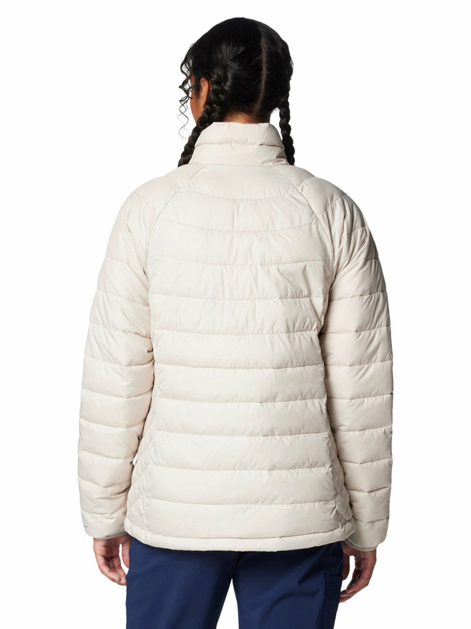 Columbia Powder Beige Puffer Jacket