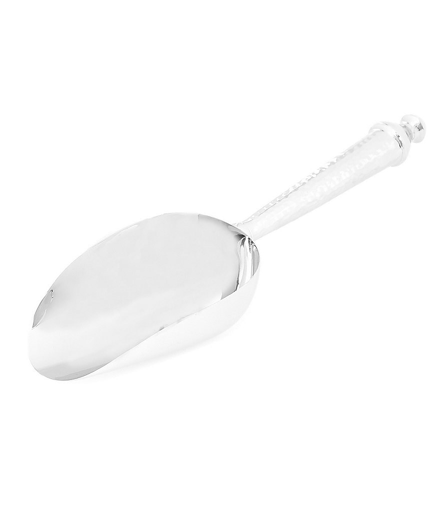 Southern Living Hammered Stainless Steel Ice Scoop