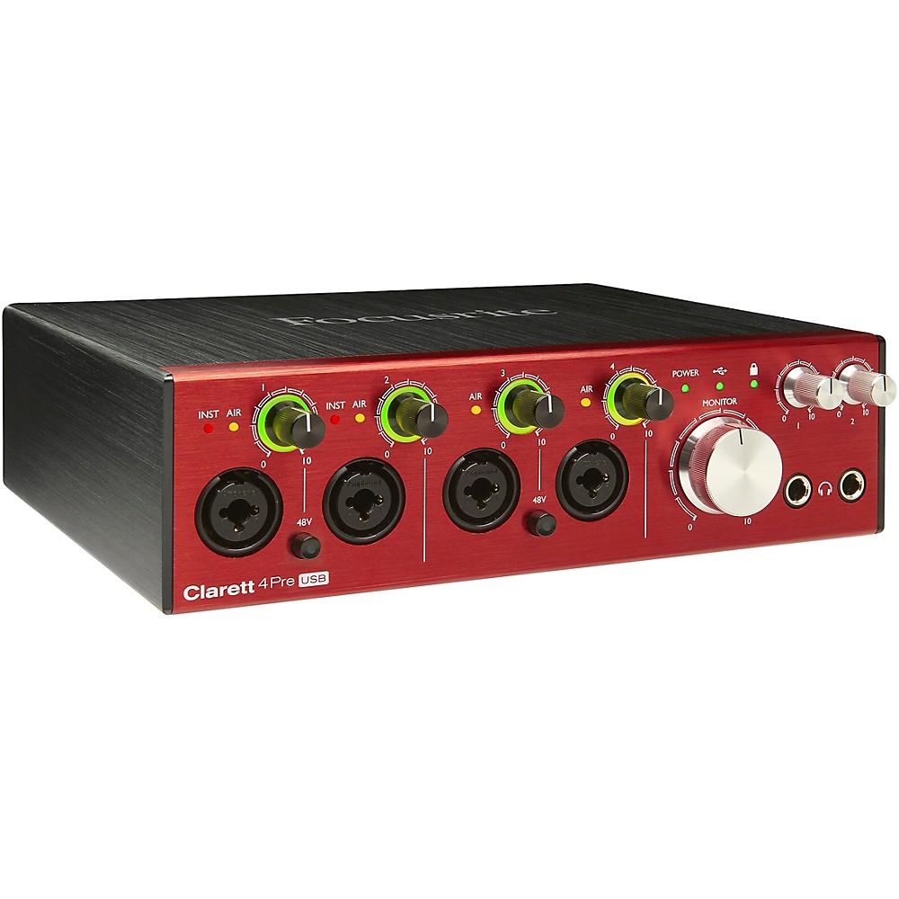 Focusrite Clarett 4Pre USB Audio Interface