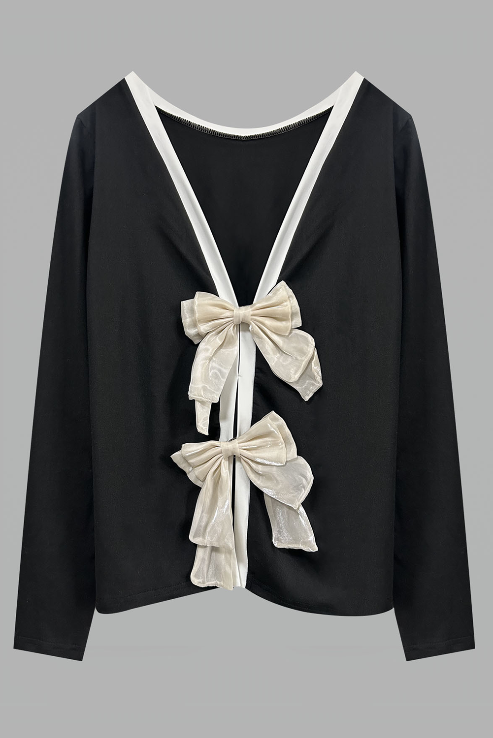 Bohemian Patterned Pullover Long Sleeve Blouse