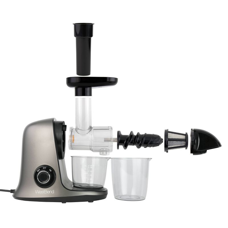 West Bend Cold Press Juice Extractor - Gray