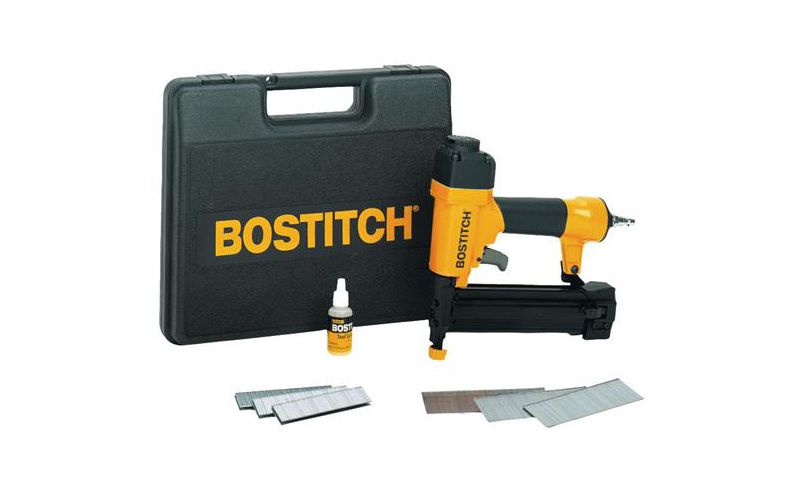 Bostitch SB-2IN1-R 18-Gauge 1-5/8 in. 2-in-1 Brad Nailer and Finish Stapler Kit