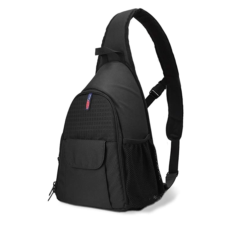 Camera Bag Waterproof Camera Sling Backpack with Rain Cover Outdoor Travel Backpack Camera Bag Case for Laptop Canon Nikon Sony Pentax Cameras,Lens,Tripod and Accessories