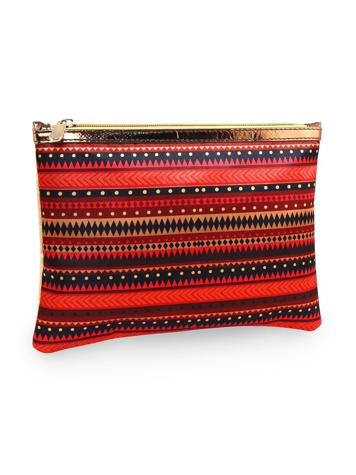 Sabhyata Tribal Multicolor Printed Small Pouch for Women