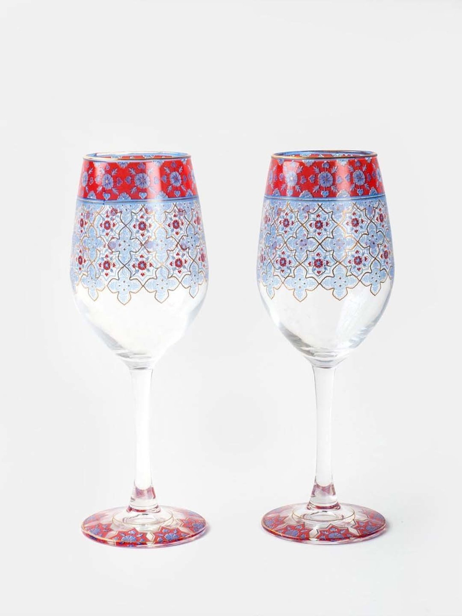 Melbify Roll Sip Transparent Cocktail Glass with straw 250ml - Set of 2