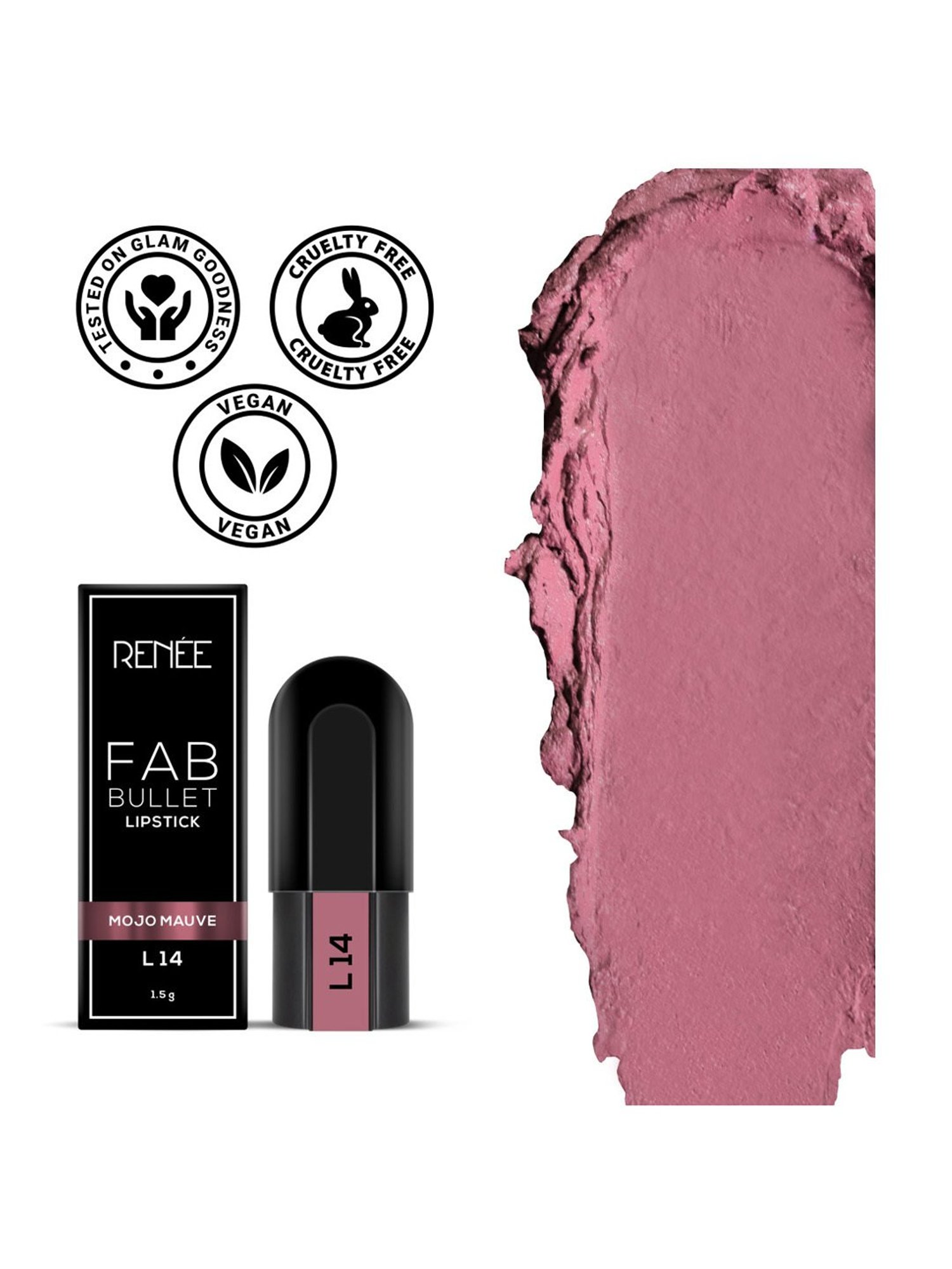 Renee Fab Bullet L 14 Mojo Mauve - 1.5 gm