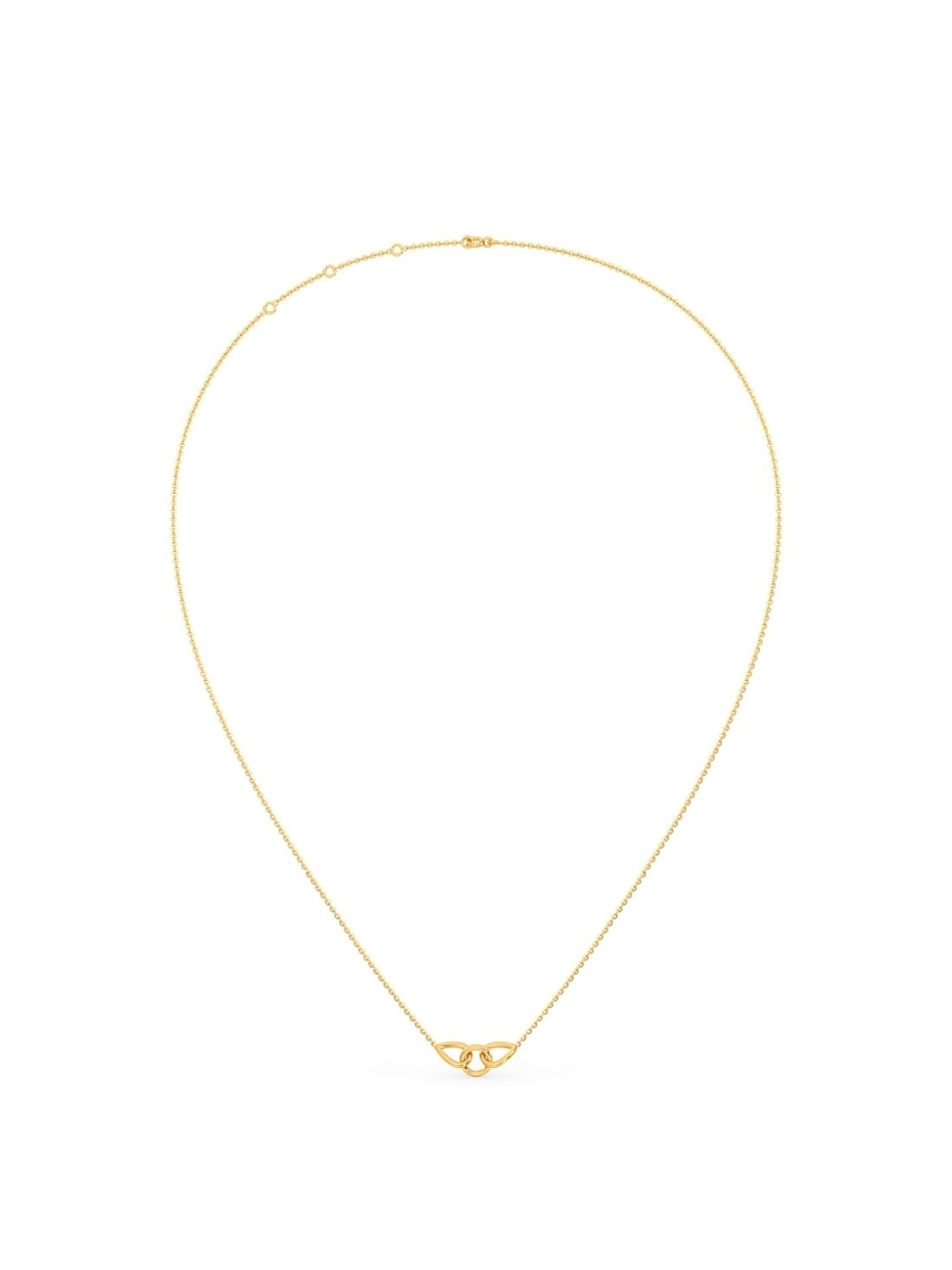 Joyalukkas 22k Love Embrace Gold Pendant