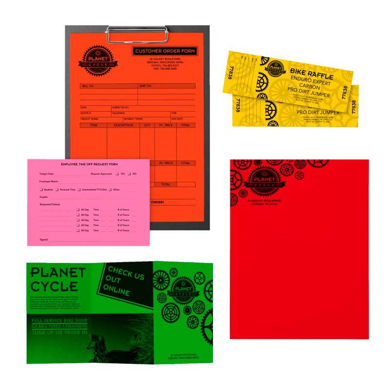 Astrobrights Colored Paper, 8-1/2 x 11 Inches, Assorted Vintage Colors, pk of 500