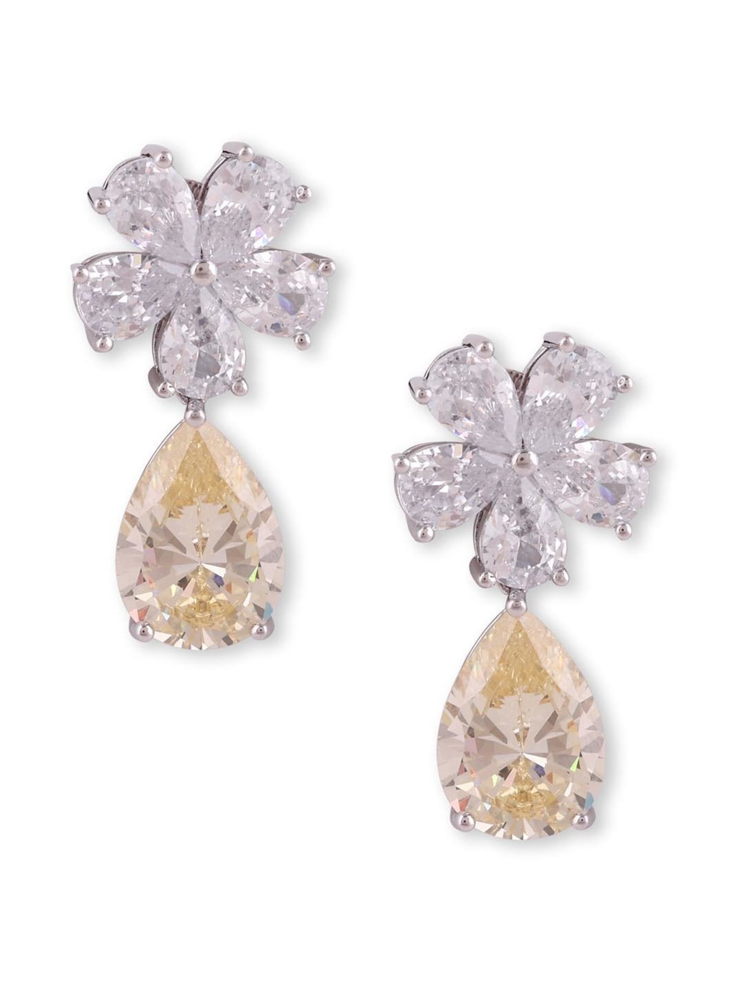 The Real Effect London Silver Earrings for Women