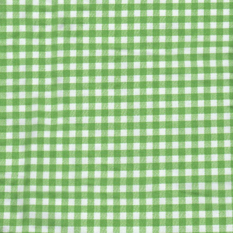 Bright Green Plaid Twin Bed Dust Ruffle Geometric Bedskirt Bedding Accessory - Store51 LLC.