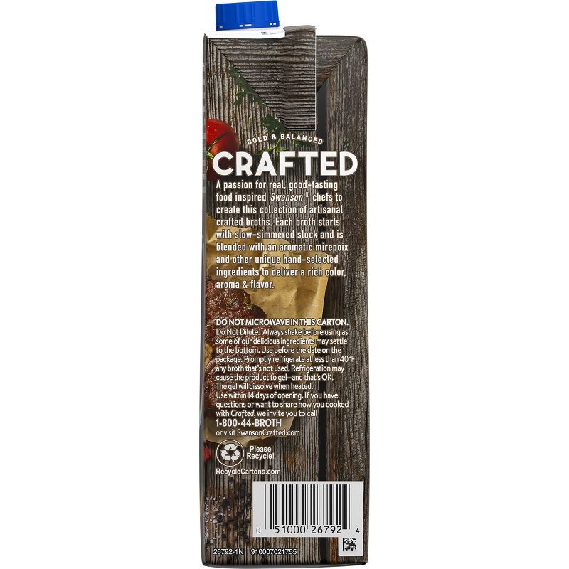 Swanson Crafted Artisan Beef Broth - 32oz