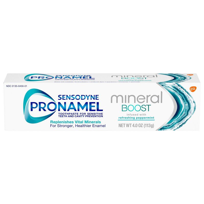 Sensodyne Pronamel Mineral Boost Toothpaste Refreshing Peppermint - 3.4oz