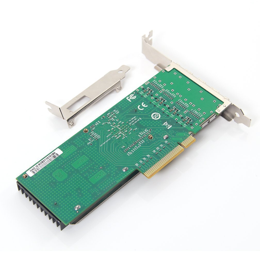 Network Card - for Intel X710-DA4 10GbE Converged Network Adapter (NIC), PCI-E x8, 4X SFP+ Port