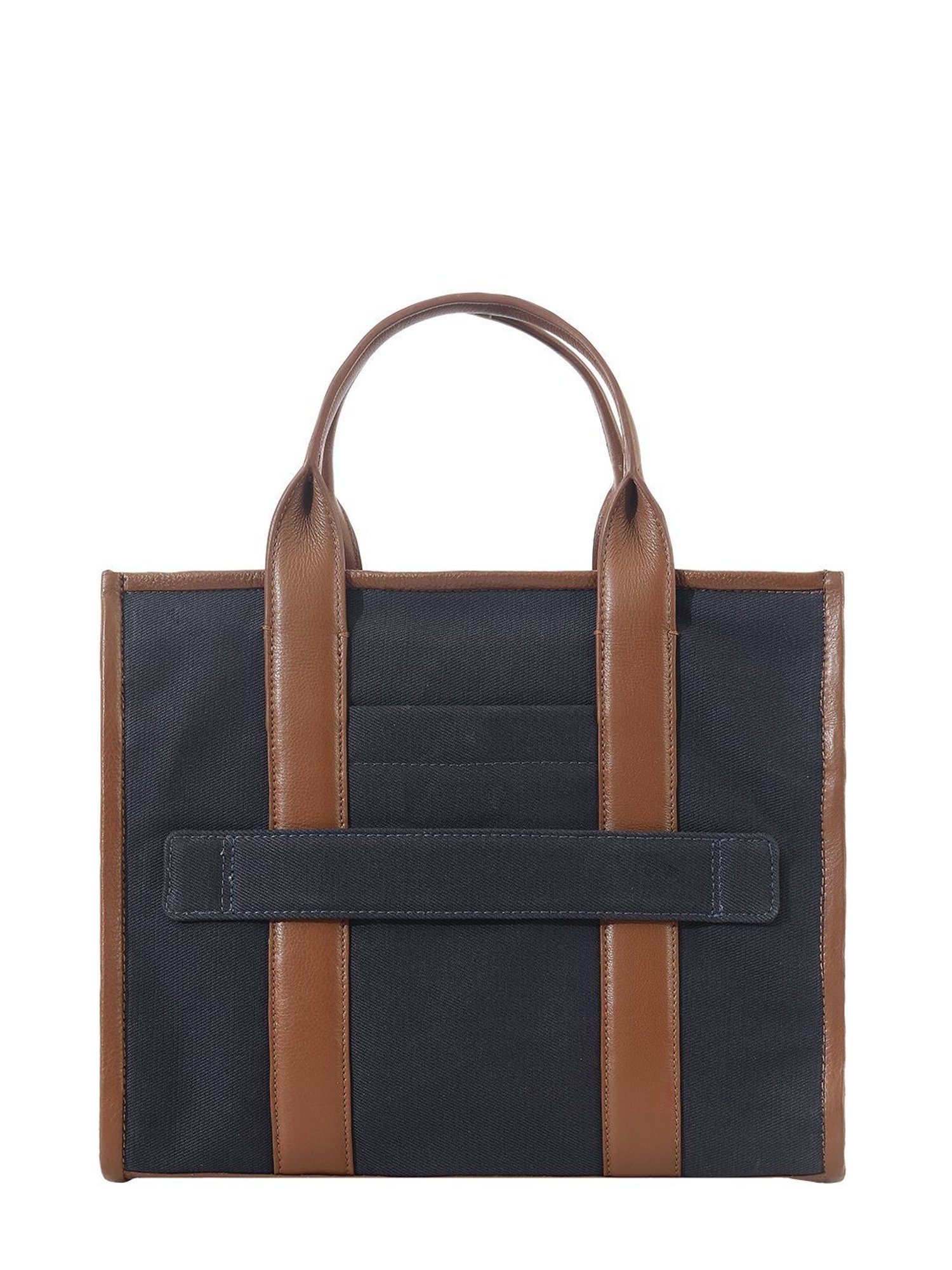 Eske Navy Blue Medium Tote Bag