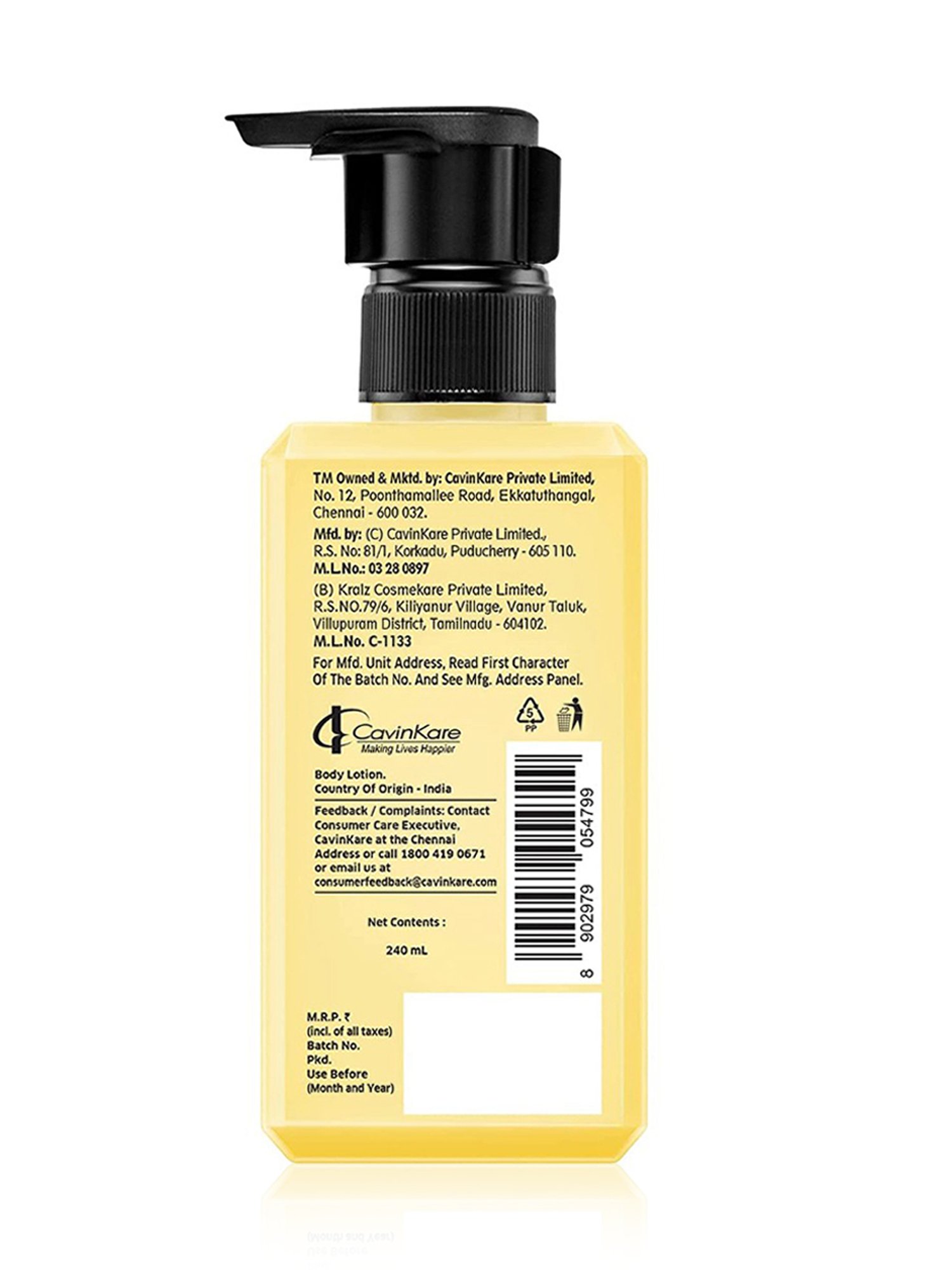 Buds & Berries Macadamia & Vanilla Oil Nourish Body Lotion - 240 ml